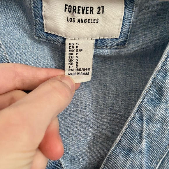 3/$30 ✨ F21 | Denim Dress - Picture 4 of 4